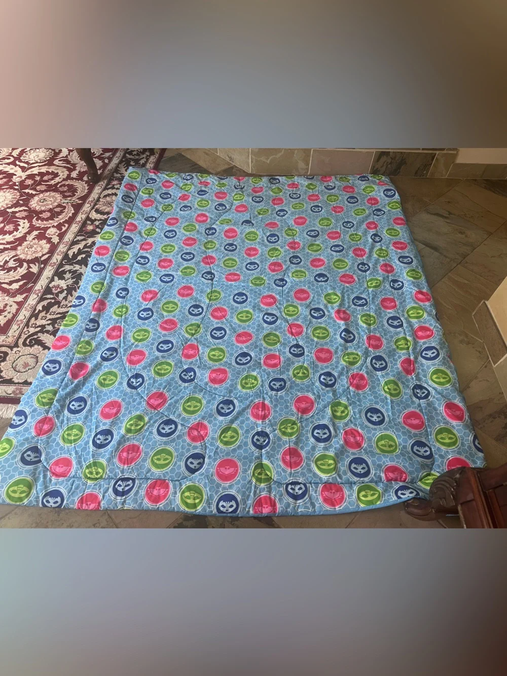 PJ Masks Full Size Bedding Set Comforter Sheets Pillowcases Kids Bedding